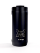 Kubek termiczny 2w1 Dr.Bacty Notus 360 ml - Buldog francuski - czarny