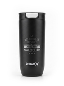 Dr.Bacty Atlas 540ml, czarny mat - termiczny, kubek do kawy dla nauczyciela