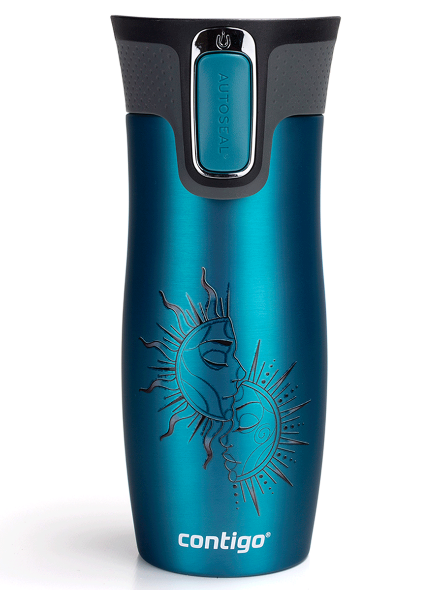 Kubek termiczny - Contigo West Loop 2.0 • 470ml • Sun and moon