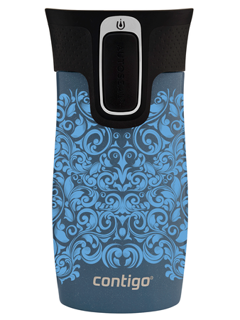 Kubek termiczny - Contigo West Loop Mini • 300ml • Glamour Blue -Niebieski Metalik