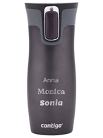Kubek termiczny z grawerem - Contigo West Loop 2.0 • 470ml • Grafitowy
