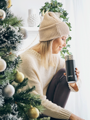 Kubek termiczny z grawerem - Contigo Luxe • 360ml • Licorice