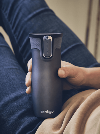 Kubek termiczny - Contigo West Loop • 470ml • grafitowy - powystawowy