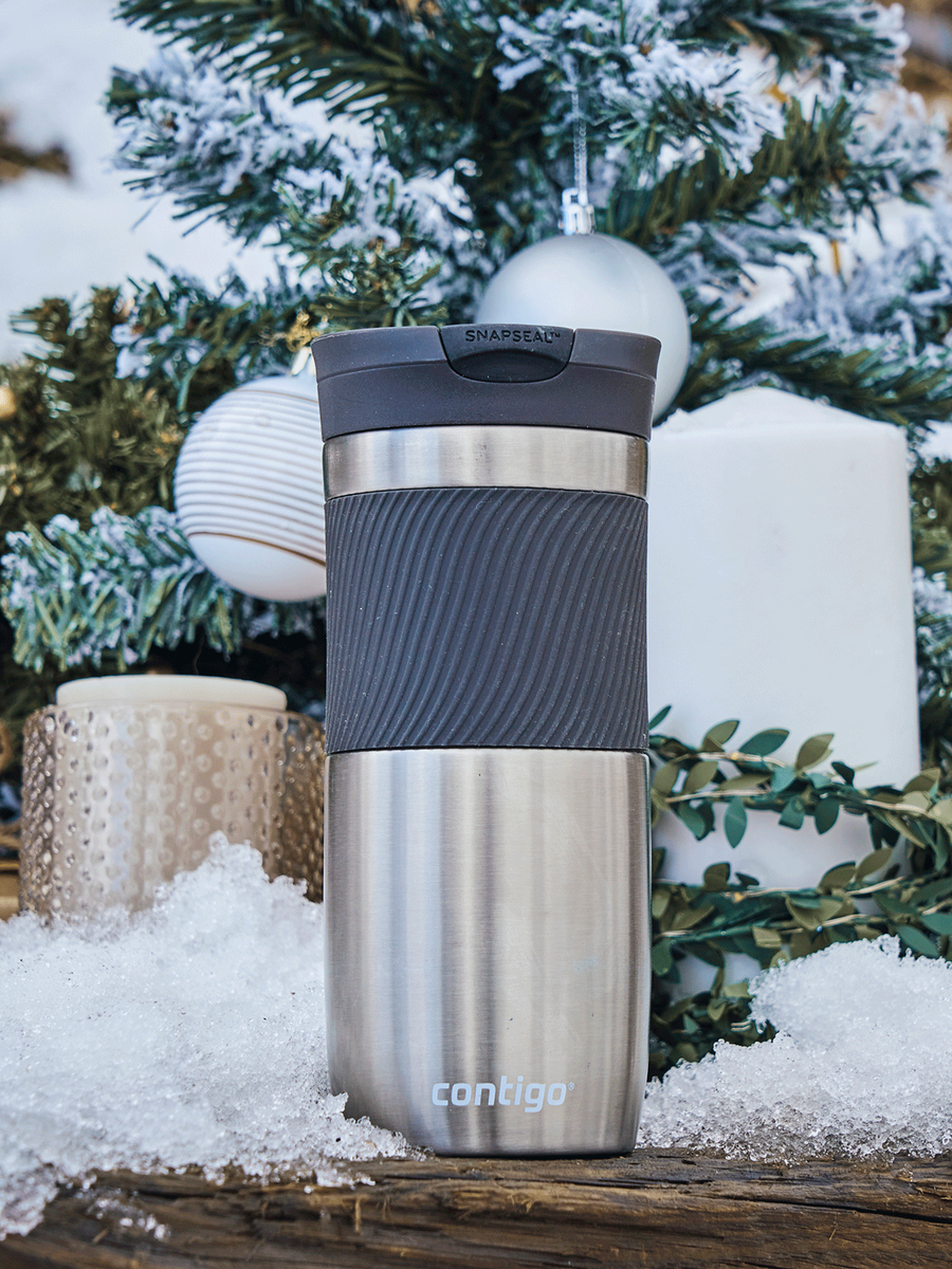 Kubek termiczny z grawerem - Contigo Byron • 470ml • Stainless Steel