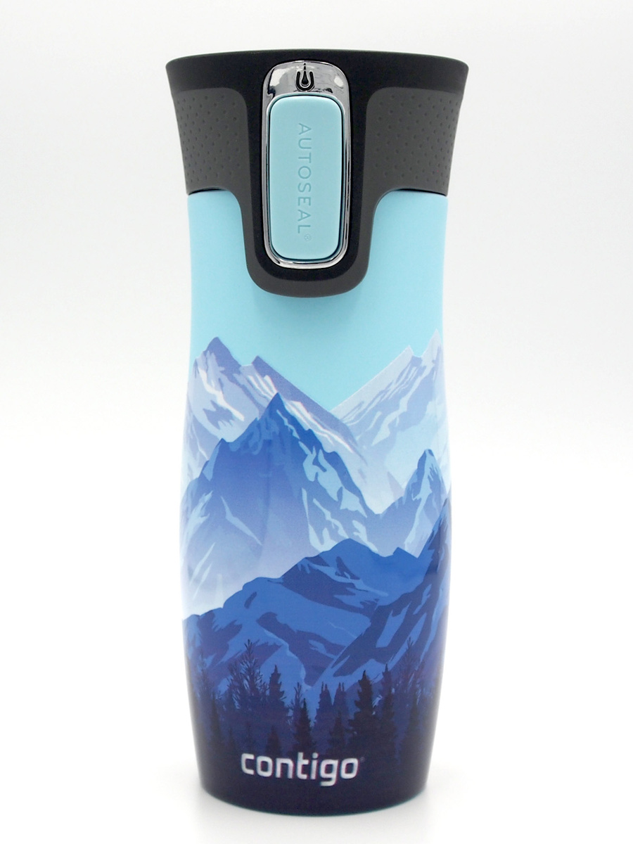 Kubek termiczny - Contigo West Loop 2.0 • 470ml • Góry w dzień