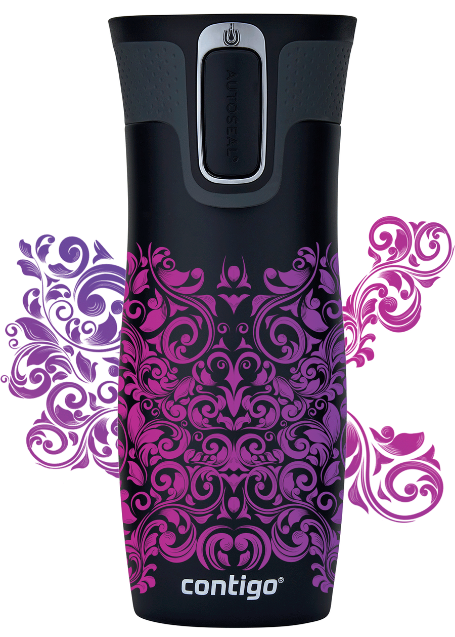 Kubek termiczny - Contigo West Loop 2.0 • 470ml • Glamour Black