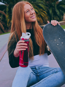 Butelka tritanowa na wodę - Contigo Ashland • 720ml • Sangria/White