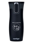 Kubek termiczny dla Kuriera - Contigo West Loop 2.0 • 470 ml • czarny