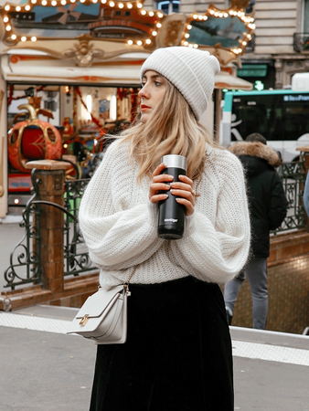 Kubek termiczny - Contigo Luxe Autoseal • 470ml • Licorice