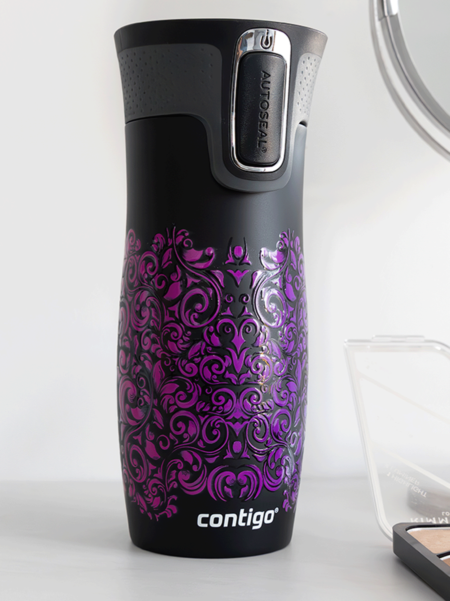 Kubek termiczny - Contigo West Loop 2.0 • 470ml • Glamour Black