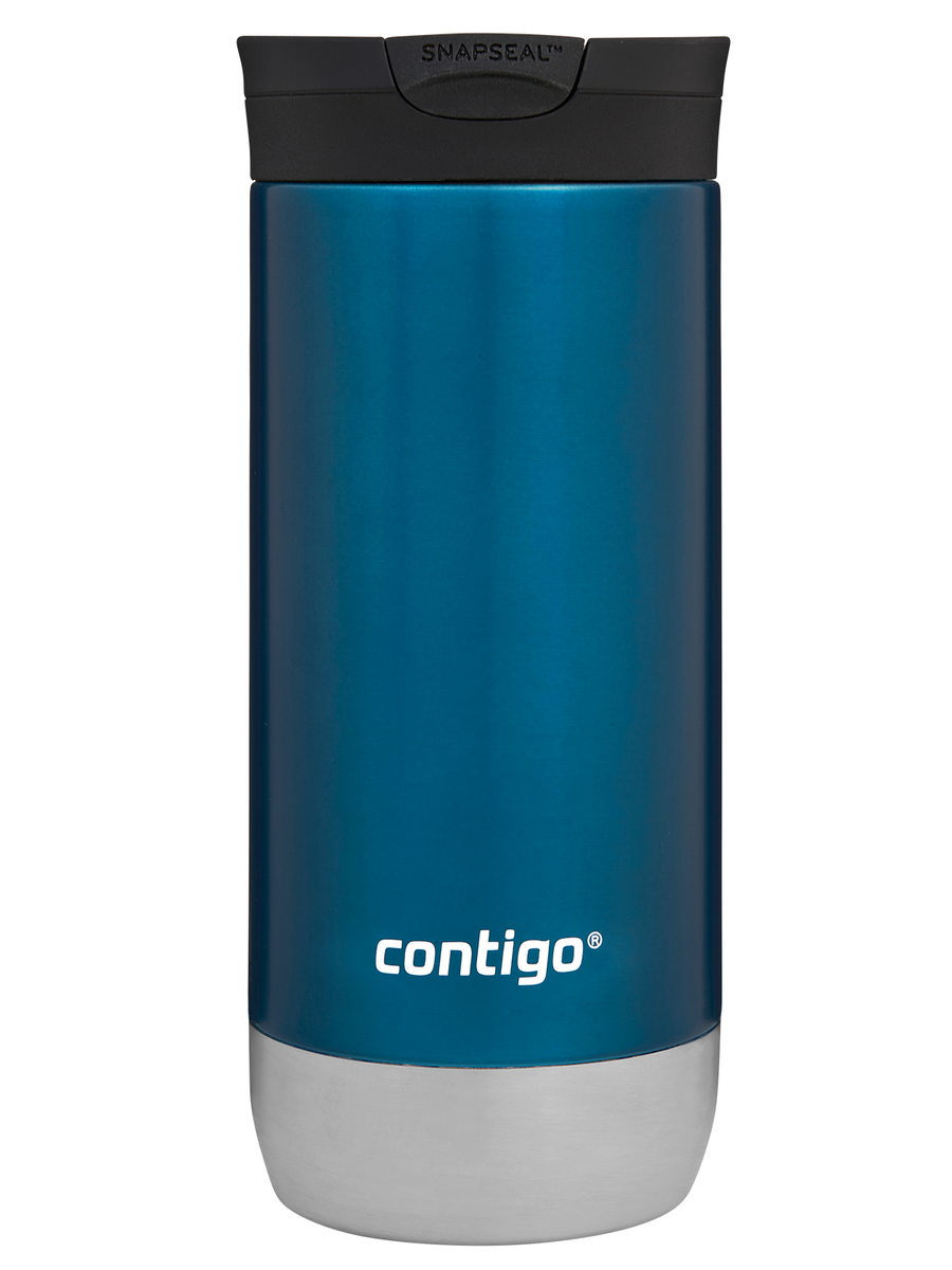 Kubek termiczny z grawerem - Contigo Huron 2.0 • 470ml • Niebieski