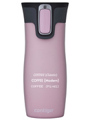 Kubek termiczny z grawerem - Contigo West Loop • 470ml • Różowy Mat