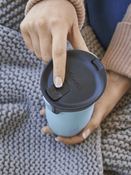 Kubek termiczny - Contigo West Loop 2.0 • 470ml • błękitny mat - powystawowy