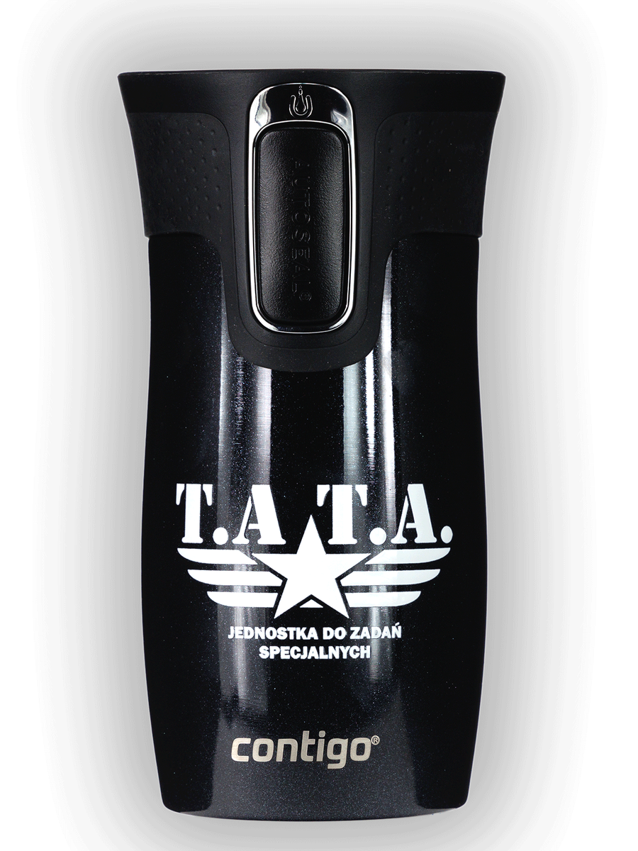 Kubek termiczny - Contigo West Loop Mini • 300ml • Tata - Licorice