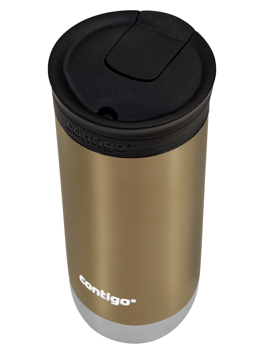 Kubek termiczny na kawę Contigo Huron 2.0 470ml - Na 40 urodziny - Złoty