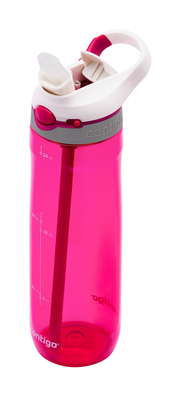 Butelka tritanowa na wodę - Contigo Ashland • 720ml • Sangria/White