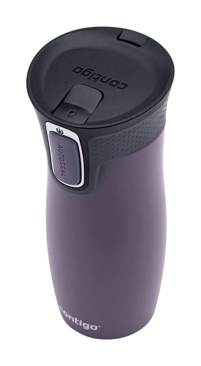 Kubek termiczny - Contigo West Loop 2.0 • 470ml • Dark Plum - powystawowy