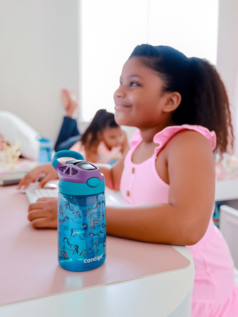 Bidon / butelka dla dzieci - Contigo Easy Clean • 420ml • Unicorn