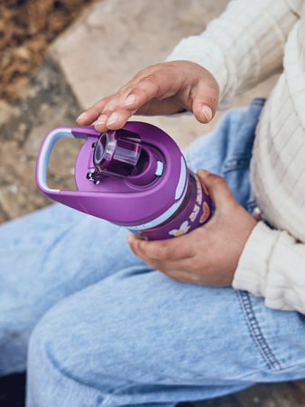 Butelka dla dzieci - Contigo Jessie • 420ml • Grape Retro