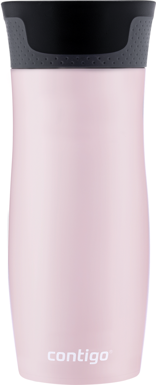 Kubek termiczny - Contigo West Loop 2.0 • 470ml • Różowy Mat