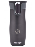 Kubek termiczny - Contigo West Loop 2.0 • 470ml • Grafitowy Mat - Jubileusz 15 lat