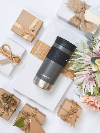 Kubek termiczny - Contigo Byron 2.0 • 470ml • Grafitowy Mat