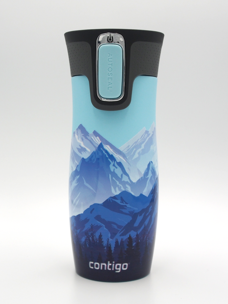 Kubek termiczny - Contigo West Loop 2.0 • 470ml • Góry w dzień