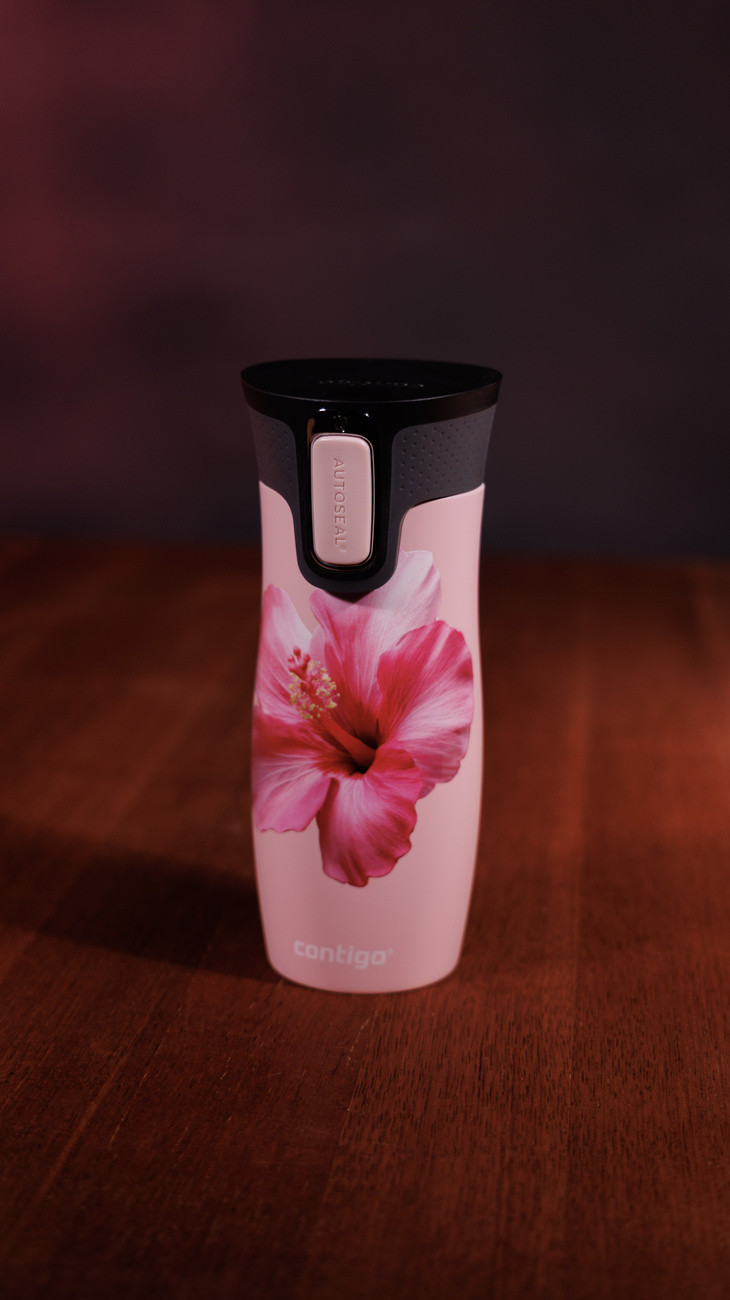 Kubek termiczny Contigo West Loop 2.0 470 ml - Hibiskus- Blush