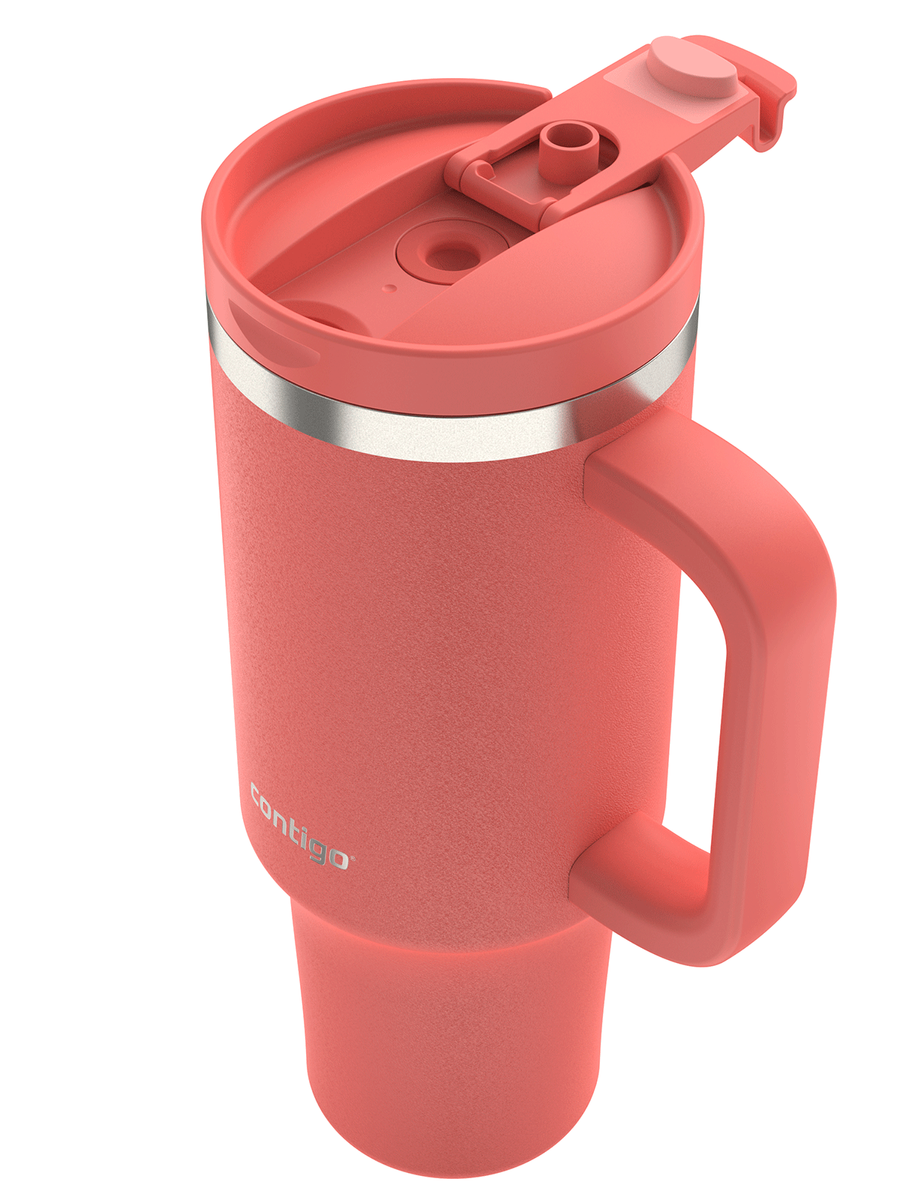 Kubek termiczny na wodę z grawerem - Contigo Streeterville Tumbler • 1200ml • Coral