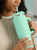 Kubek termiczny na wodę z grawerem - Contigo Streeterville Tumbler • 1200ml • Reef