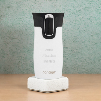 Kubek termiczny z grawerem - Contigo West Loop Mini • 300ml • Salt