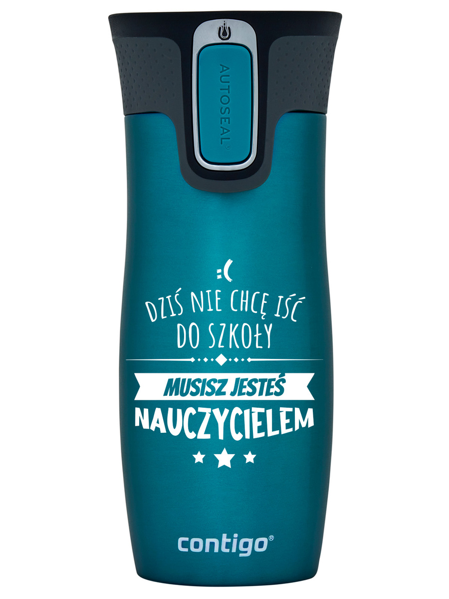 Kubek termiczny Contigo West Loop 2.0 470 ml - Jesteś Nauczycielem - Biscay Bay