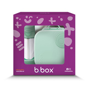 B.Box Zestaw Mini Lunchbox + Butelka tritanowa ze słomką 450ml Spearmint