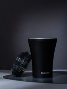 Kubek termiczny do kawy z powłoką ceramiczną Dr.Bacty Apollo 227 ml - czarny