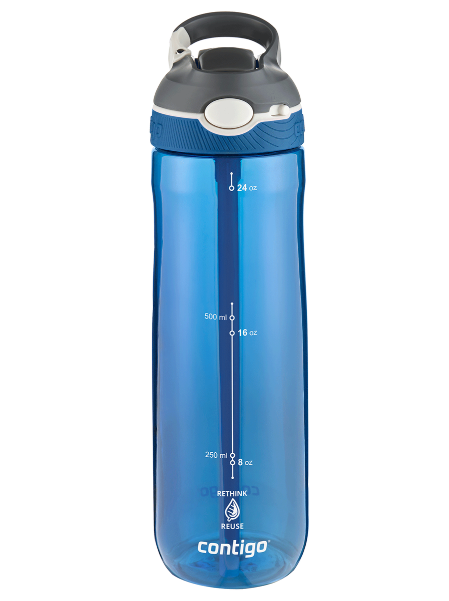 Butelka tritanowa na wodę - Contigo Ashland • 720ml • Monaco/Grey