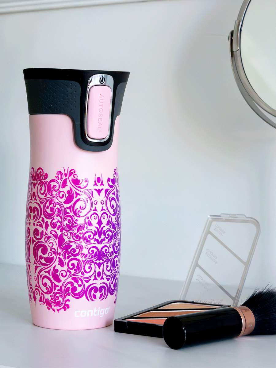 Kubek termiczny - Contigo West Loop 2.0 • 470ml • Glamour Pink