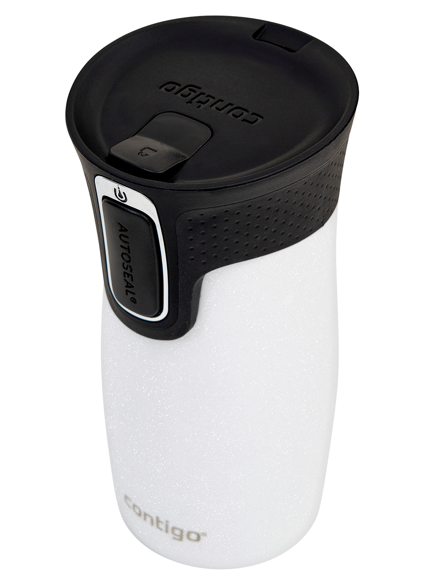 Kubek termiczny - Contigo West Loop Mini • 300ml • biały metalik - powystawowy