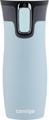 Kubek termiczny - Contigo West Loop 2.0 • 470ml • Błękitny Mat