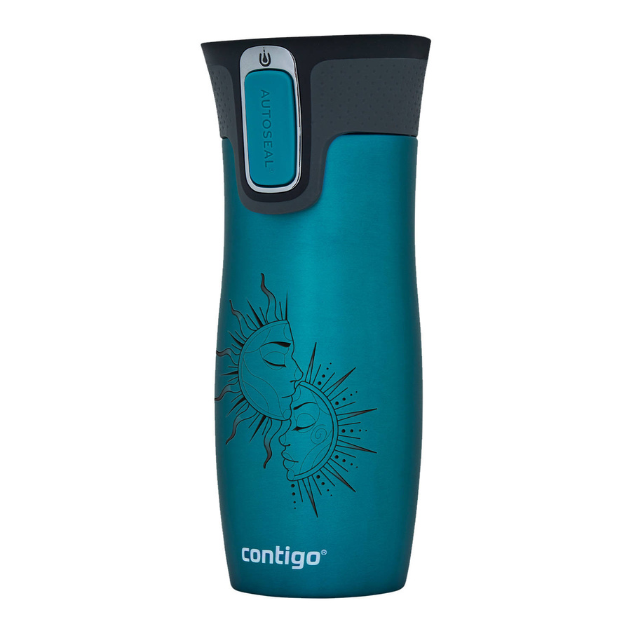Kubek termiczny - Contigo West Loop 2.0 • 470ml • Sun and moon