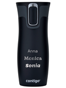 Kubek termiczny z grawerem - Contigo West Loop 2.0 • 470ml • Czarny