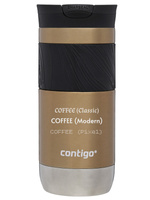 Kubek termiczny z grawerem - Contigo Byron 2.0 • 470ml • Złoty
