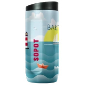 Kubek do samochodu Dr.Bacty 360 ml - Notus Sopot - biały