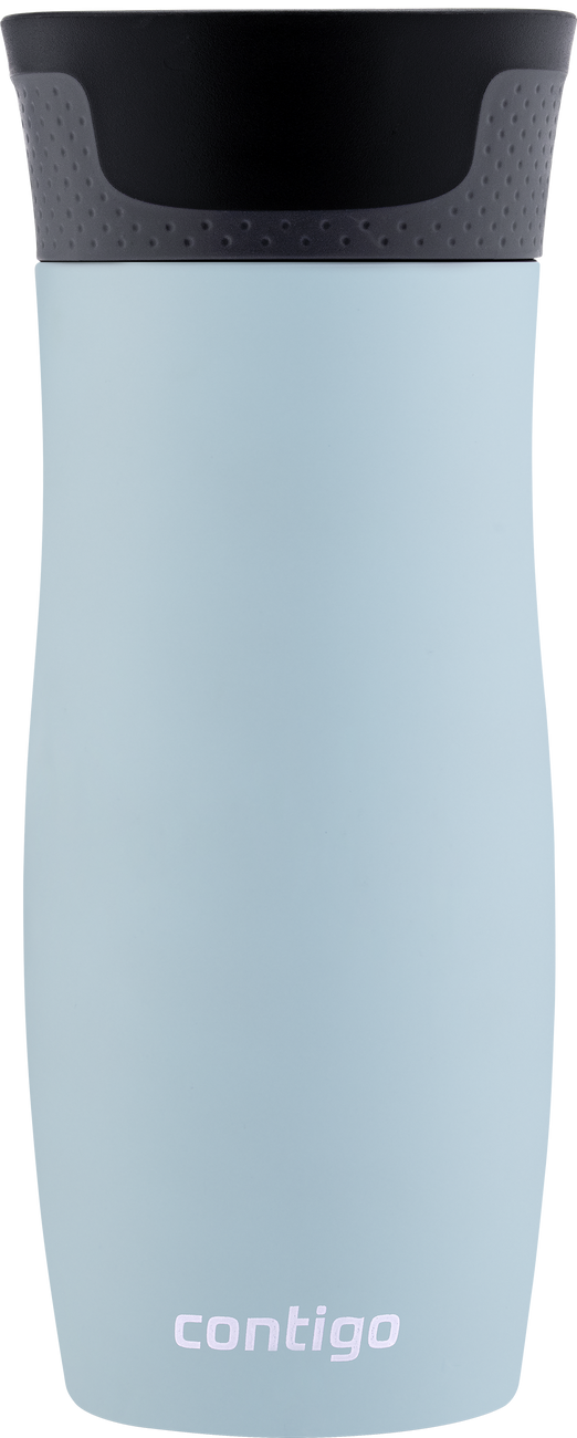 Kubek termiczny - Contigo West Loop 2.0 • 470ml • Błękitny Mat + Pudełko