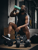 Shaker do odżywek - Contigo Shake&Go 2.0 • 820ml • błękitny