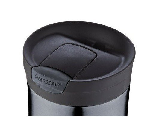 Kubek termiczny - Contigo Huron • 470ml • Arabeska White - Gunnmetal