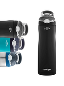 Butelka termiczna na wodę - Contigo Ashland Chill • 590ml • Matte Black