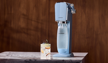 Saturator do wody gazowanej SodaStream ART błękitny'+ 1 butelka + nabój CO2