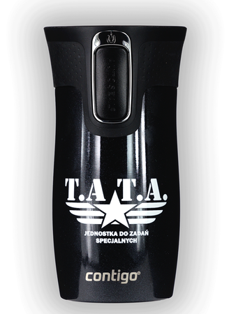 Kubek termiczny - Contigo West Loop Mini • 300ml • Tata - Licorice