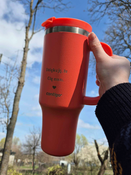 Kubek termiczny na wodę z grawerem - Contigo Streeterville Tumbler • 1200ml • Coral