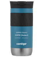 Kubek termiczny z grawerem - Contigo Byron 2.0 • 470ml • Niebieski mat